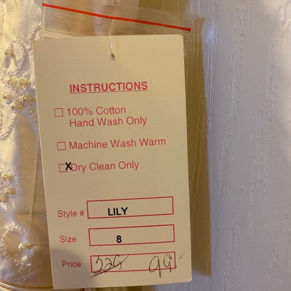 Girls Ivory Dress NWT - Picture 6 of 6